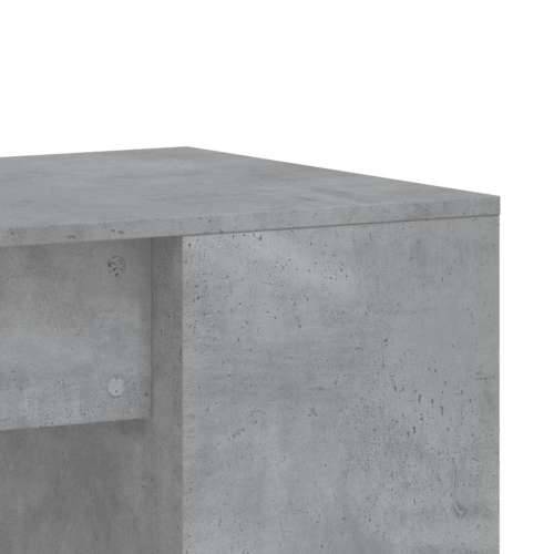 Radni stol boja betona 102 x 50 x 75 cm od konstruiranog drva - Beton siva Cijena
