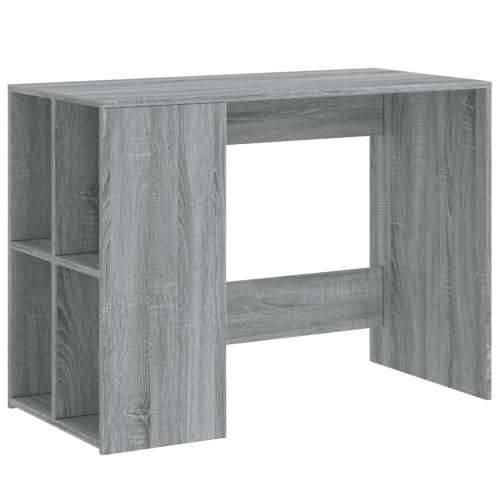 Radni stol boja hrasta sonome 102x50x75 cm konstruirano drvo - Sivi hrast sonoma Cijena