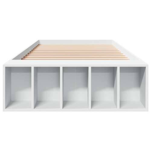 Okvir za krevet bijeli 120 x 200 cm konstruirano drvo - Bijela 100 x 200 cm Cijena