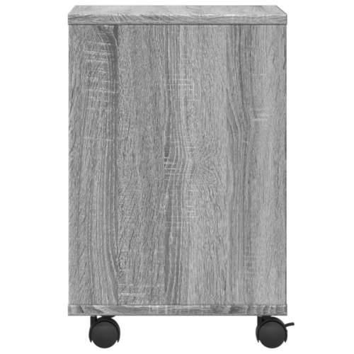 Stalak za pisač s kotačima siva boja hrasta 41 x 32 x 48 cm - Sivi hrast sonoma Cijena