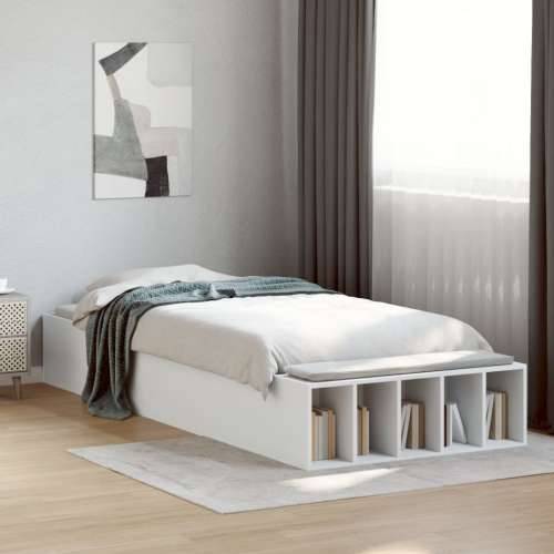 Okvir za krevet bijeli 90x190 cm konstruirano drvo - Bijela 90 x 190 cm Cijena