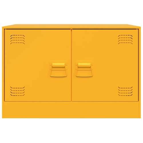 TV ormarići 2 kom boja senfa 67 x 39 x 44 cm čelični - žuta boja senfa 2 Cijena