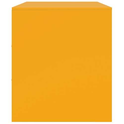 TV ormarići 2 kom boja senfa 67 x 39 x 44 cm čelični - žuta boja senfa 2 Cijena