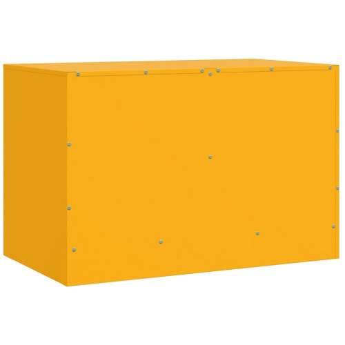 TV ormarići 2 kom boja senfa 67 x 39 x 44 cm čelični - žuta boja senfa 2 Cijena