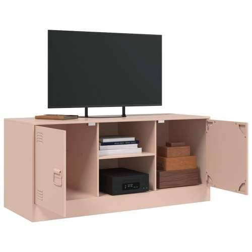 TV ormarić ružičasti 99 x 39 x 44 cm čelični - Ružičasta 1 Cijena