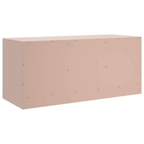 TV ormarić ružičasti 99 x 39 x 44 cm čelični - Ružičasta 1 Cijena