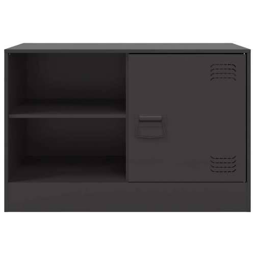 TV ormarići 2 kom crni 67 x 39 x 44 cm čelični - Crna 2 Cijena