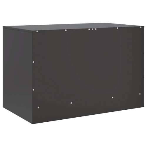 TV ormarići 2 kom crni 67 x 39 x 44 cm čelični - Crna 2 Cijena