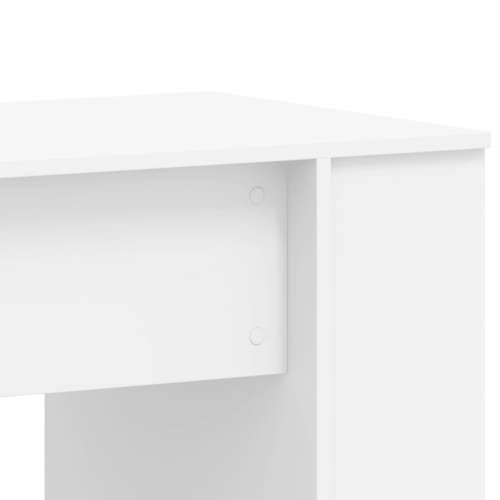 Radni stol bijeli 140 x 50 x 75 cm od konstruiranog drva - Bijela Cijena