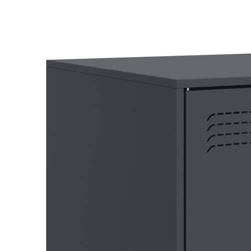 TV ormarići 2 kom antracit 67 x 39 x 44 cm čelični - Antracit 2 Cijena