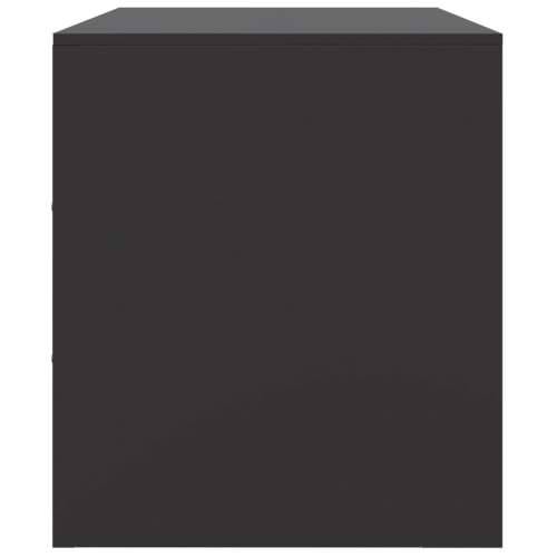 TV ormarić crni 99 x 39 x 44 cm čelični - Crna 1 Cijena