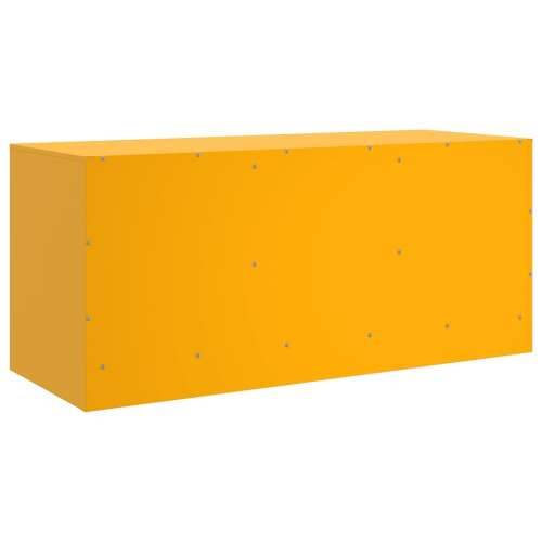 TV ormarić boja senfa 99 x 39 x 44 cm čelični - žuta boja senfa 1 Cijena