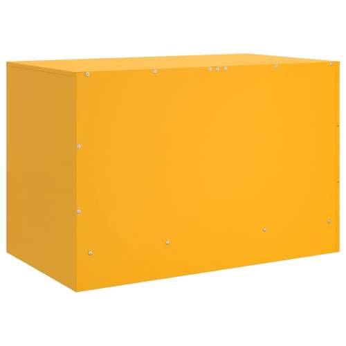 TV ormarić boja senfa 67 x 39 x 44 cm čelični - žuta boja senfa 1 Cijena