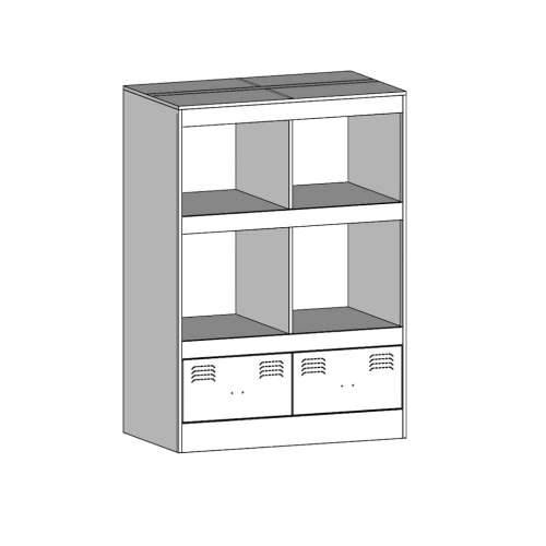 Visoka komoda boja senfa 67 x 39 x 95 cm čelični - žuta boja senfa 1 Cijena