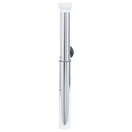 Ukopana baza za suncobran za stup od 40-50 mm srebrna aluminij Cijena