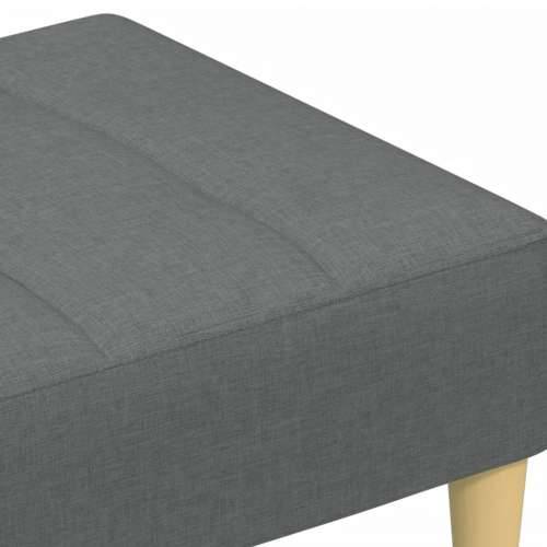 Tabure tamnosivi 77x55x31 cm od tkanine - Tamno siva 1 Cijena