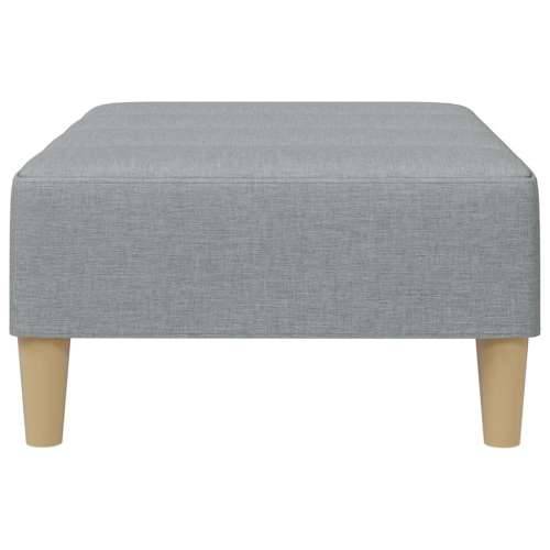 Tabure svjetlosivi 77x55x31 cm od tkanine - Svjetlosiva 1 Cijena