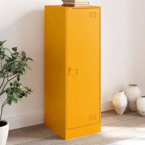 Komoda boja senfa 34,5 x 39 x 107 cm čelični - žuta boja senfa 1 Cijena