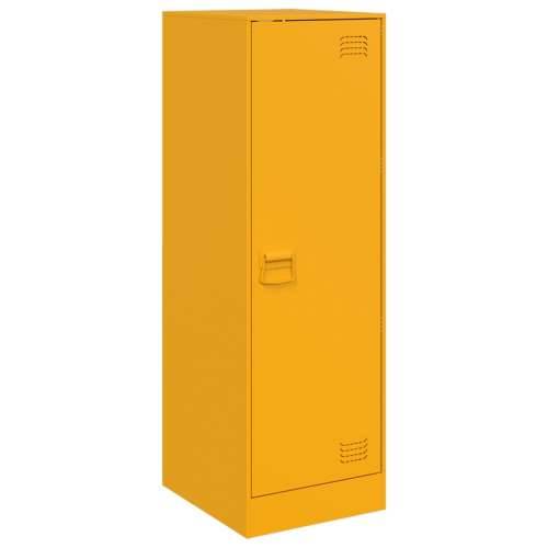 Komoda boja senfa 34,5 x 39 x 107 cm čelični - žuta boja senfa 1 Cijena