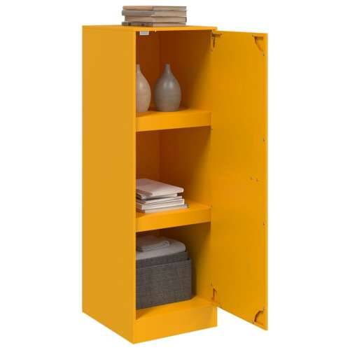 Komoda boja senfa 34,5 x 39 x 107 cm čelični - žuta boja senfa 1 Cijena