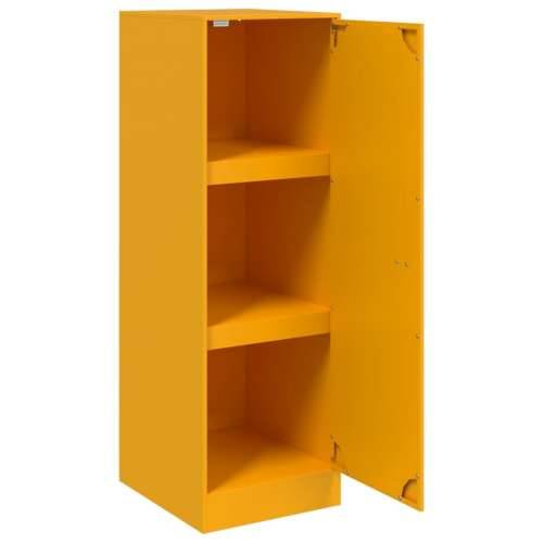 Komoda boja senfa 34,5 x 39 x 107 cm čelični - žuta boja senfa 1 Cijena