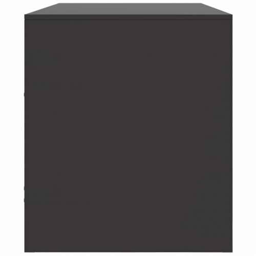 TV ormarić crni 99 x 39 x 44 cm čelični - Crna 1 Cijena