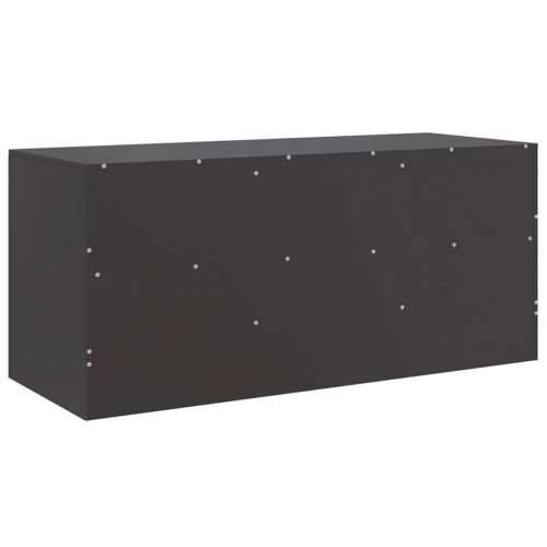 TV ormarić crni 99 x 39 x 44 cm čelični - Crna 1 Cijena