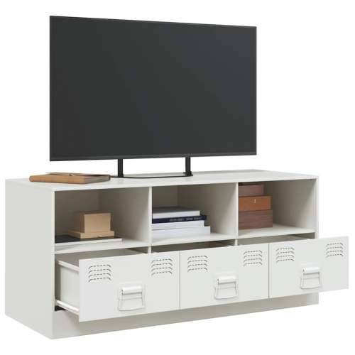 TV ormarić bijeli 99 x 39 x 44 cm čelični - Bijela 1 Cijena