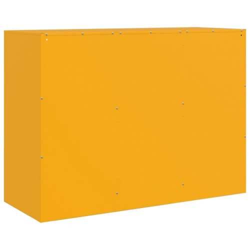 Komoda boja senfa 99 x 39 x 73 cm čelični - žuta boja senfa 1 Cijena