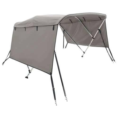Tenda bimini s 3 luka i bočnim stijenkama 183x(185-198)x137 cm - antracit siva 183 x (185-198) x 137 cm 1 bez mrežice Cijena