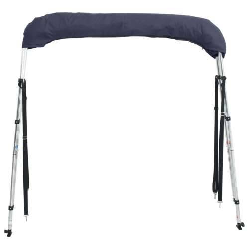 Tenda bimini s 4 luka i bočnim stijenkama 243x(185-198)x137 cm - Plava 243 x (185-198) x 137 cm 1 bez mrežice Cijena