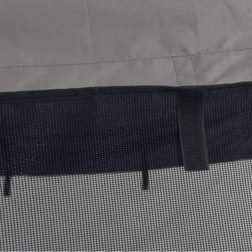 Tenda bimini s 3 luka i mrežastim zidovima 183x(137-152)x137 cm - Antracit i crna 183 x (137-152) x 137 cm 1 s mrežicom Cijena