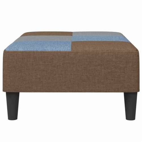 Tabure s patchworkom crni 77x55x31 cm od tkanine Cijena