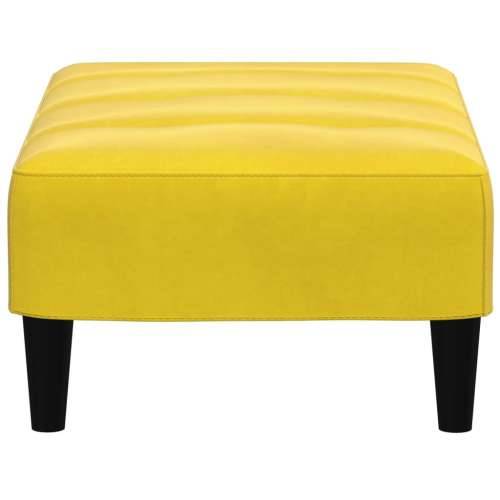 Tabure žuti 77x55x31 cm baršunasti - Žuta 1 Cijena