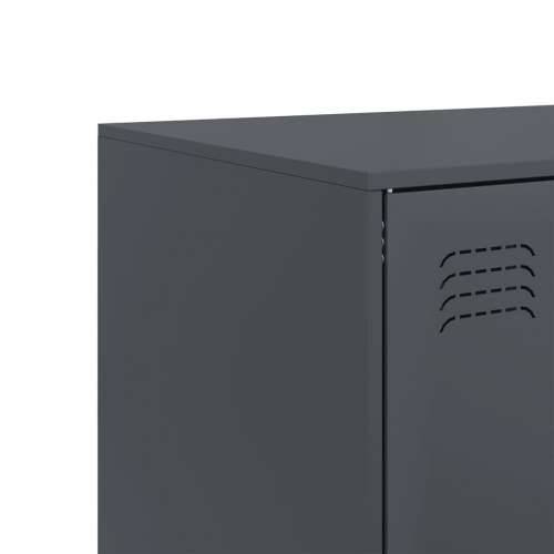 Visoka komoda antracit 67 x 39 x 95 cm čelična - Antracit 1 Cijena