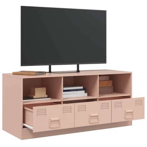 TV ormarić ružičasti 99 x 39 x 44 cm čelični - Ružičasta 1 Cijena