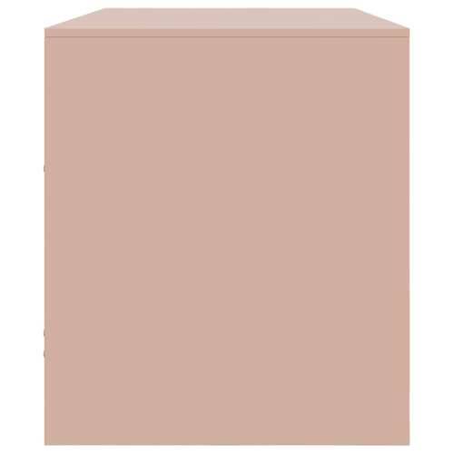 TV ormarić ružičasti 99 x 39 x 44 cm čelični - Ružičasta 1 Cijena