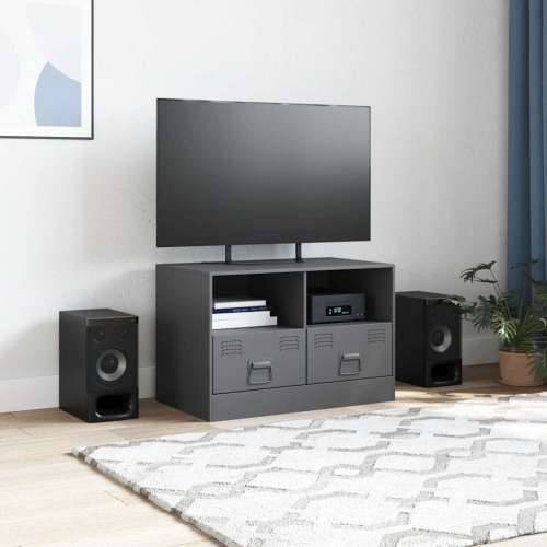 TV ormarić antracit 67 x 39 x 44 cm čelični - Antracit 1 Cijena