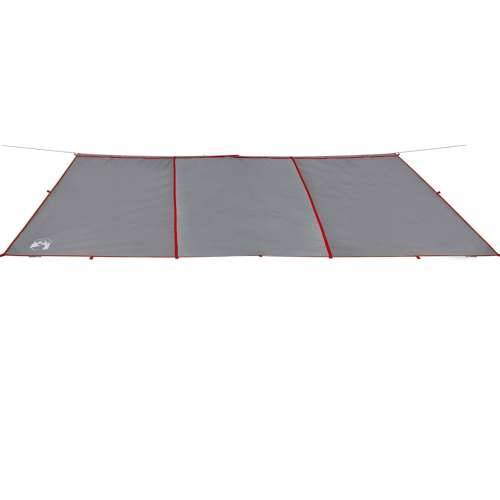 Cerada za kampiranje sivo-narančasti 420 x 294 cm vodootporna - Siva 420 x 440 cm taft 1 Cijena