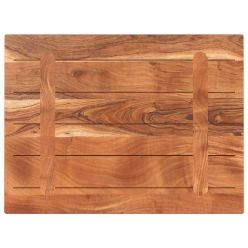 Stolna ploča 80x60x2,5 cm pravokutna od masivnog drva bagrema - Bagremovo drvo (prirodno) 80 x 60 cm 1 25 mm Cijena