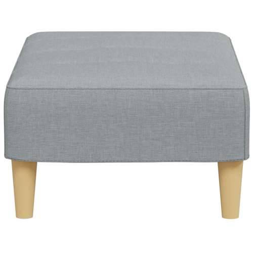 Tabure svjetlosivi 77x55x31 cm od tkanine - Svjetlosiva 1 Cijena
