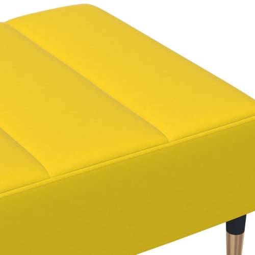 Tabure žuti 77x55x31 cm baršunasti - Žuta 1 Cijena