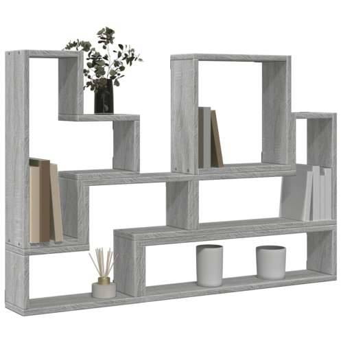 Zidna polica boja hrasta sonome 96x12x64 cm konstruirano drvo - Sivi hrast sonoma 1 Cijena