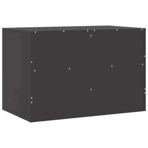 TV ormarić crni 67 x 39 x 44 cm čelični - Crna 1 Cijena
