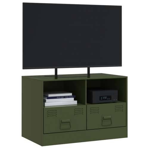 TV ormarić maslinasti 67 x 39 x 44 cm čelični Maslinovo zelena 1 Cijena