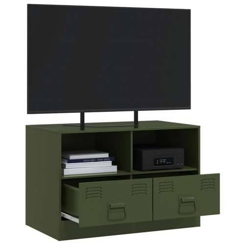 TV ormarić maslinasti 67 x 39 x 44 cm čelični Maslinovo zelena 1 Cijena