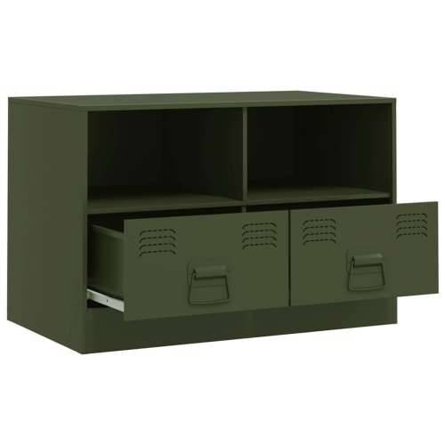 TV ormarić maslinasti 67 x 39 x 44 cm čelični Maslinovo zelena 1 Cijena