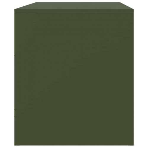 TV ormarić maslinasti 67 x 39 x 44 cm čelični Maslinovo zelena 1 Cijena