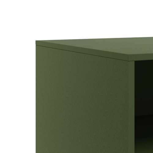 TV ormarić maslinasti 67 x 39 x 44 cm čelični Maslinovo zelena 1 Cijena