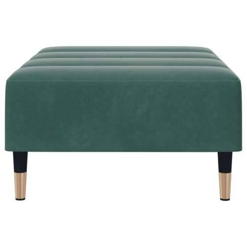Tabure tamnozeleni 77x55x31 cm baršunasti - Tamnozelena 1 Cijena